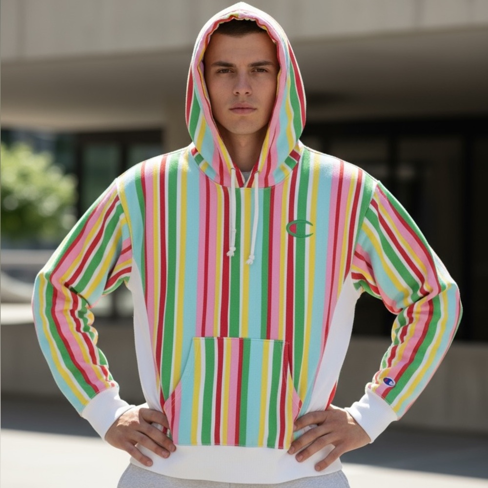 Top Champion X Susan Alexandra Kids Watermelon Reverse Weave Hoodie